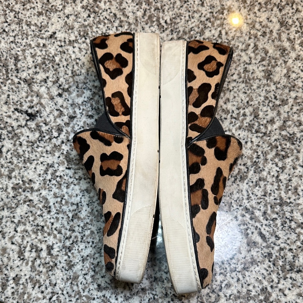 Stuart Weitzman Animal Print Loafers - Picture 2 of 5